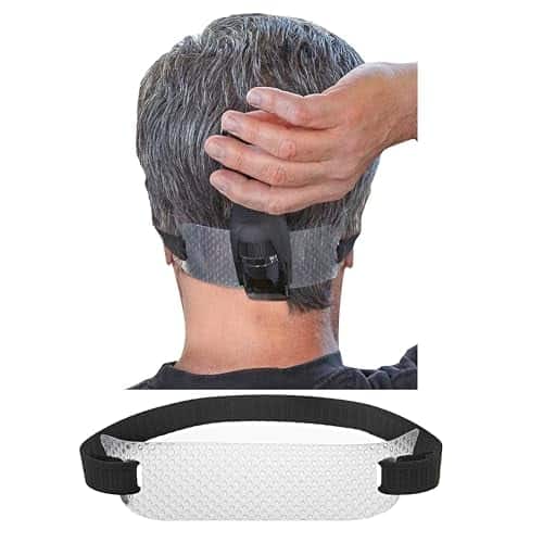 Quality Time Neck Hair Guide - A Neckline Template for Shaving and Keeping a Clean and Str - Image 2